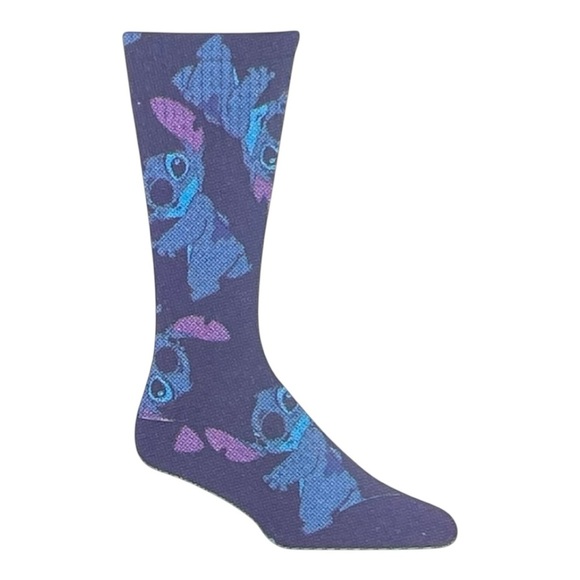 Disney Stitch Colorful Crew Socks Trio Size: 9-13 - Picture 5 of 5
